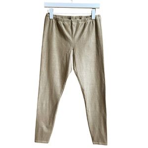 SKIMS Outdoor Leggings in Desert Size XL Minimalist Neutral Casual Cotton Celeb